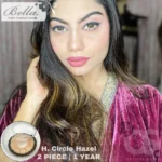 Bella Highlight Circle Hazel Contact Lens - Image 5