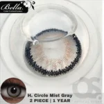 Bella Highlight Circle Mist Gray Contact Lens - Image 4