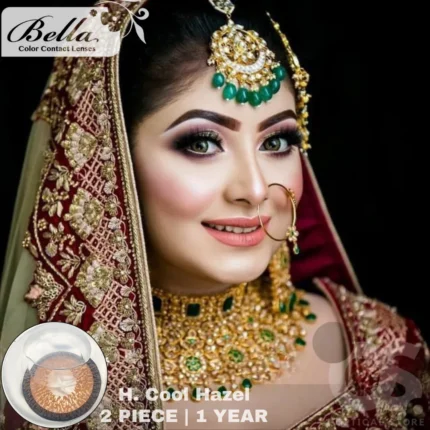 Bella Highlight Cool Hazel Contact Lens