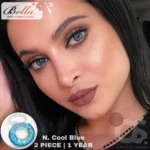 Bella Natural Cool Blue Contact Lens - Image 2
