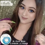 Bella Natural Cool Blue Contact Lens - Image 5