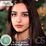 Bella Natural Cool Green Contact Lens - Image 5