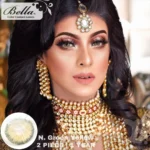 Bella Natural Green Yellow Contact Lens - Image 2