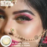 Bella Natural Green Yellow Contact Lens