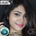 Bella Snow White Blue Contact Lens