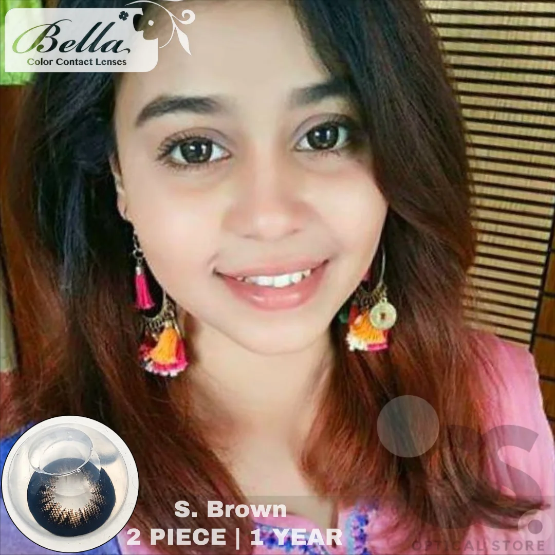 bella-snow-white-brown-contact-lens-price-in-Bangladesh (2) Bella Snow White Brown Contact Lens - Image 1