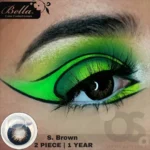 Bella Snow White Brown Contact Lens - Image 2