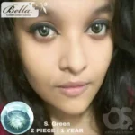 Bella Snow White Green Contact Lens - Image 4