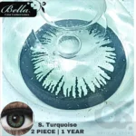 Bella Snow White Turquoise Contact Lens - Image 4