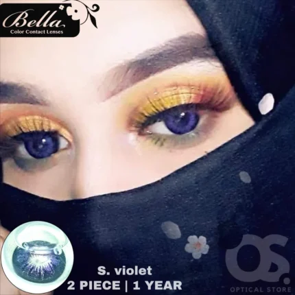 Bella Snow White Violet Contact Lens