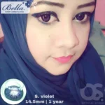 Bella Snow White Violet Contact Lens - Image 4