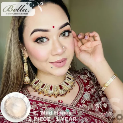 Bella Wild Honey Contact Lens