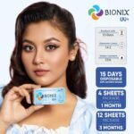 Bionix Clear Power Contact Lens (Transparent Power)