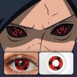 Cosplay Naruto Madara Mangekyo Sharingan Contact Lens (HD-54 Spot) - Image 2