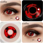 Cosplay Naruto Madara Mangekyo Sharingan Contact Lens (HD-54 Spot) - Image 5