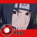 Cosplay Naruto Sasuke Sharingan (Ltachi) Contact Lens - Image 2