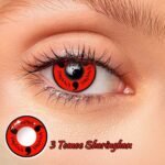 Cosplay Naruto Sasuke Uchiha Contact Lens