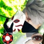 Cosplay Naruto Uchiha Sasuke (Hexagram) Contact Lens - Image 4