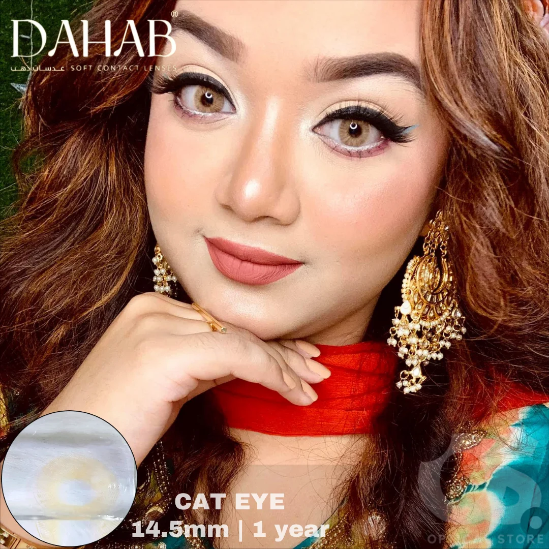 dahab-cat-eye-contact-lens-price-in-Bangladesh (3) Dahab Cat Eye Contact Lens - Image 1