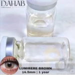 Dahab Lumiere Brown Contact Lens - Image 2