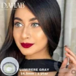 Dahab Lumiere Gray Contact Lens - Image 4