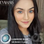Dahab Lumiere Blue Contact Lens