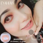 Dahab Marron Contact Lens