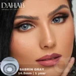 Dahab Sabrin Gray Contact Lens