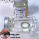 Dahab Sabrin Gray Green Contact Lens - Image 2