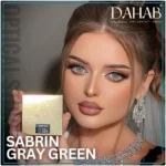 Dahab Sabrin Gray Green Contact Lens - Image 5