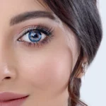 Ego Lite Royal Blue Contact Lens - Image 2