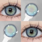 Eyeshare Nicosia Blue Contact Lens - Image 3