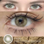 Freshlady California Brown Contact Lens - Image 3