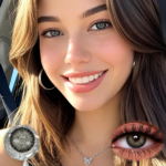 Freshlady Devil's Triangl Black Contact Lens