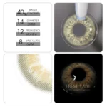 Freshlady DNA Taylor Brown Hazel Contact Lens - Image 4
