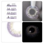 Freshlady DNA Taylor Pink Violet Contact Lens - Image 3