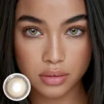 Freshlady Enigma Duality Hybrid Brown Contact Lens - Image 3