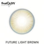Freshlady Future Light Brown Contact Lens - Image 4