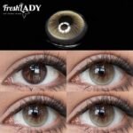 Freshlady Future Light Brown Contact Lens - Image 3