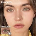 Freshlady Gorgeous Brown Contact Lens - Image 3