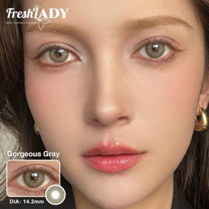 Freshlady Gorgeous Gray Contact Lens