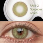 Freshlady Gorgeous Green Contact Lens - Image 2
