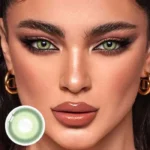 Freshlady I Heart Iris Green Contact Lens