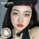 Freshlady Space Walk Jupiter Amber Contact Lens