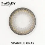 Freshlady Sparkle Gray Contact Lens - Image 2