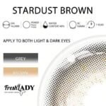 Freshlady Stardust Brown Contact Lens - Image 3