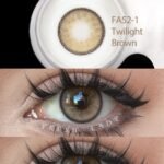 Freshlady Twilight Brown Contact Lens - Image 3