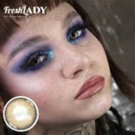 Freshlady Velvet Brown Contact Lens - Image 2