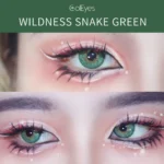 Freshlady Wildness Green Snake Contact Lens - Image 3