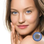 Freshlady Wildness Peacock Blue Contact Lens - Image 4